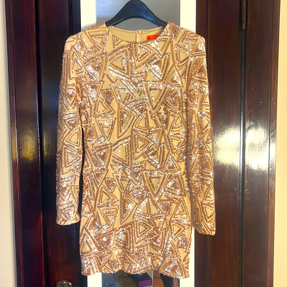 Sequin Mini Dress